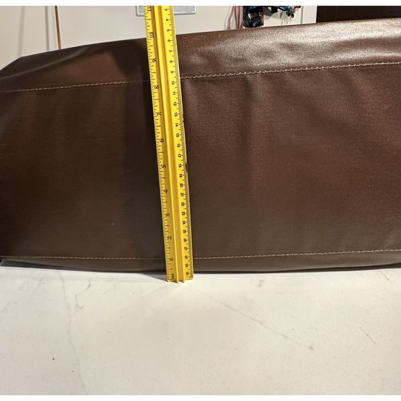 Land’s End Canvas Getaway Duffle Bag Antique Alabaster Pink Glen Plaid Travel - Picture 10 of 16